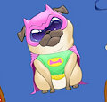 Super bulldog texture by Crisreyart