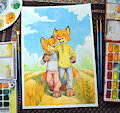 Before the Harvest by pandapaco