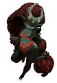LoZ Art Challenge 1 - Midna by tanithjackal