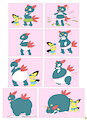 Sparks pranks a sneasel