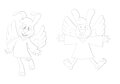 Angel Gabby Flattened by paperboio