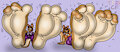 Roo Sisters Footpaw Growth