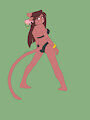 Ratty Strut in flats by Qwaychou