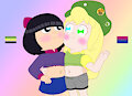 Bellatrix and Mandy: Pride Bellies