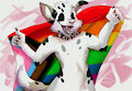 🏳️‍🌈🏳️‍⚧️ Happy Pride 2025! 🏳️‍⚧️🏳️‍🌈 *COMM* by Spotty2Wily