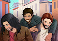 Brotherhood Moments  Just Us Three” by connie0202