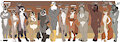 *ADOPTABLES*American dads by Fuf