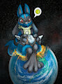 Lucario Ball Time by Tyrnn