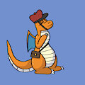 Dragonite Mailman by AlphabetABC