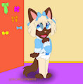 Trying New Bows -By TailsMilesPrower8-