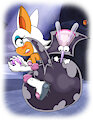 [$] Rouge vs New Badnik by Sp4c3Ch1nch1ll4