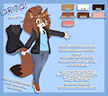 New "masc" Orito refsheet! [SFW]