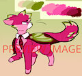 dragonfruit cat by paddedpurr