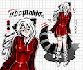 Cute raccoon adopt❤️ by PuppyHaru