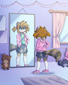 Getting started for the day, Part 3 (Art by Sillyness) by TsunderePanda