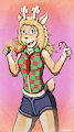 Noelle Holiday Deltarune Smoking Candy. by Criegrrunov