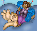 Ms Dolores Kickin Back by TheRedSkunk