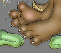 Klump Kremling Footshot by TheRedSkunk