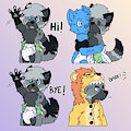 Ash stickers by RiskItForTheBiscuit