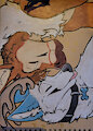 “smooch” By Kaotikjuju by WolfSkoll