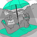 Day at the beach ych) by TainderStorm