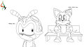 One Bee One Fox (Two Babies One Fox.... Prequel...) by JamesyDoggy