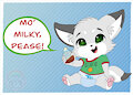 Milky YCH by GlitterThePup by DavidBest1996
