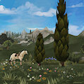 Star Stable Conifers by MarsMiner