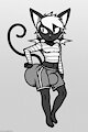 Catboy Butt by lavilavi
