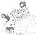Nep sit by AlloyRabbit