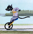 Unicycle by Christaphorac