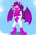 Maxim The Bat (Bat Form) [BlackCatLightning] by MangledTheArcticWolf