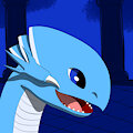 Blue-Eyes White Dragon Phelea by SACREDDigital