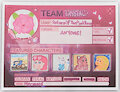 My 2025 Art Fight Team Card by MrRoseLizard