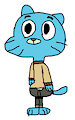 Gumball Watterson Posing