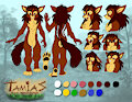 Tamias the Chipmunk Ref Sheet 2025 PG Nude by tamiasthechipmunk