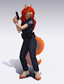 You're under arrest by hera