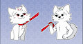 🆕Animated leash stickers YCH🤭 by AlexUmkaArt