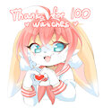Thanks for 100 watches by Mayku