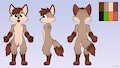 Refsheet commission for CarlClifford by AlexUmkaArt
