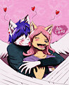 Amorous licks by arcrose
