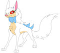 Adrian Lunar Hellhound Form [VivzieBases] by MangledTheArcticWolf