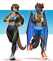 [C] Jogging Friends by MykeGreywolf