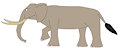 African Forest Elephant by ChrisTheWhaleKing