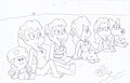 Peach and Friends at the Beach