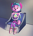 Lena's First Ride (Commission)