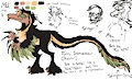 Mal as a raptor by WispyVixen