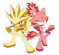 Bare Super Silver and Burning Blaze by hker021