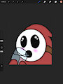 Shy guy hydrate emote by Lokifan20