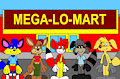 Friends at the Mega-Lo-Mart by CartoonFoxArt2002